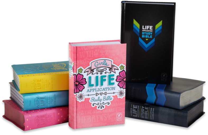 The family of Life Application Study Bibles by Tyndale House Publishers