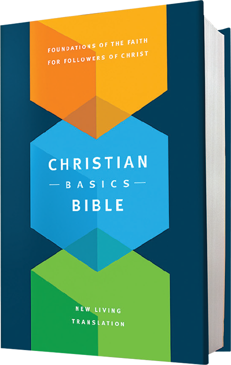 Cover of the Christian Basics Bible (NLT)