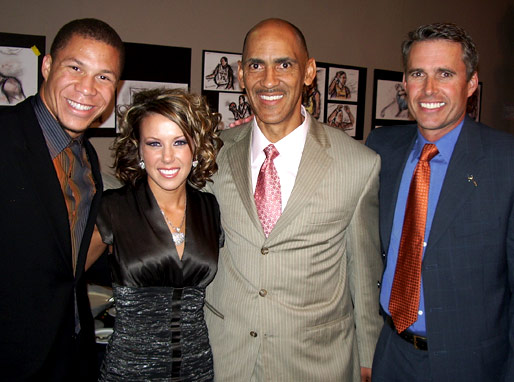 Tony with the Boise State winners