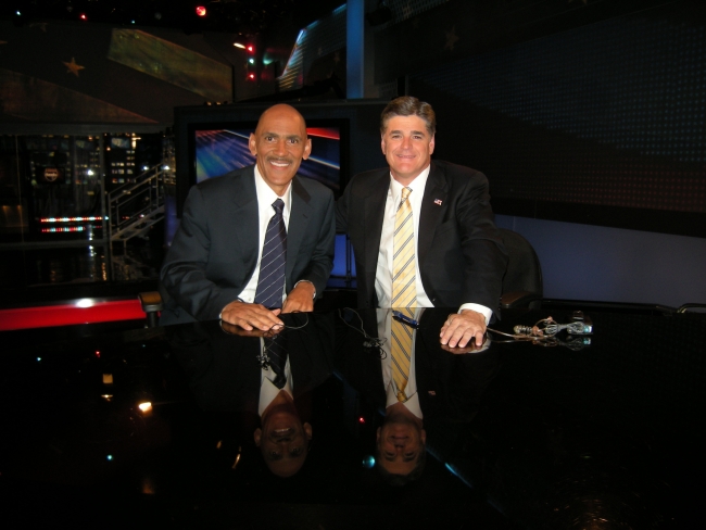 Tony and Sean Hannity