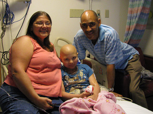 Tony with patient and his Mother