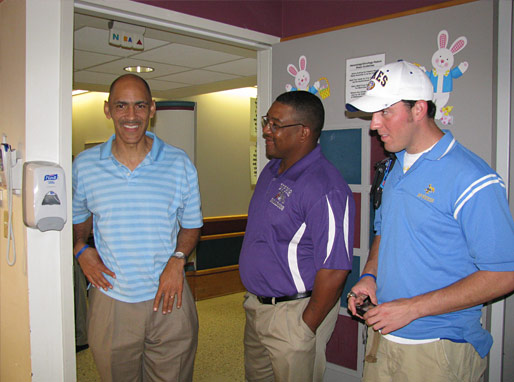 Tony, Winner Coach Roy Serie and Jacob Fontenot