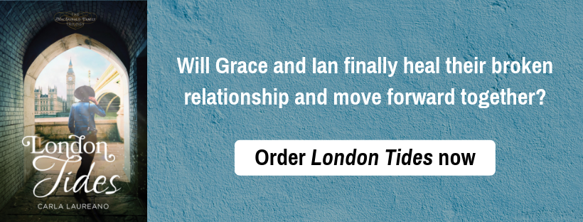 Order fiction author Carla Laureano's novel London Tides