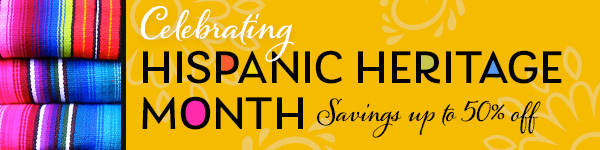 Hispanic Heritage Month sale