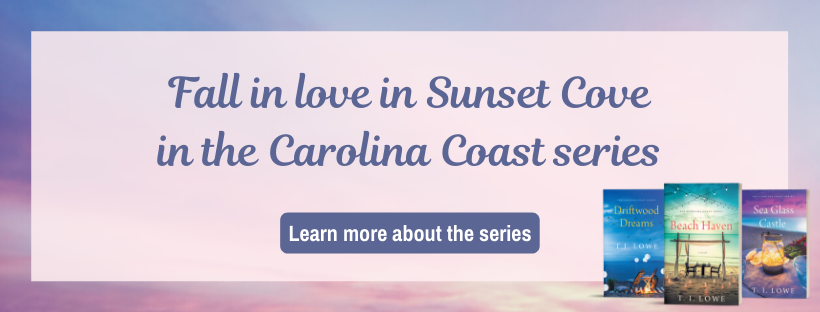 Learn more about the Carolina Coast contemporary romance novels by fiction author T.I. Lowe