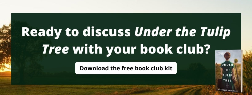 Download the free Under the Tulip Tree book club kit for your book group