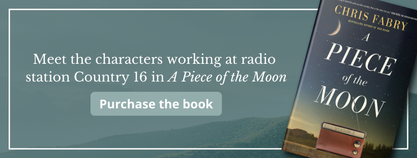 Read the Southern fiction novel A Piece of the Moon by bestselling, award-winning author Chris Fabry