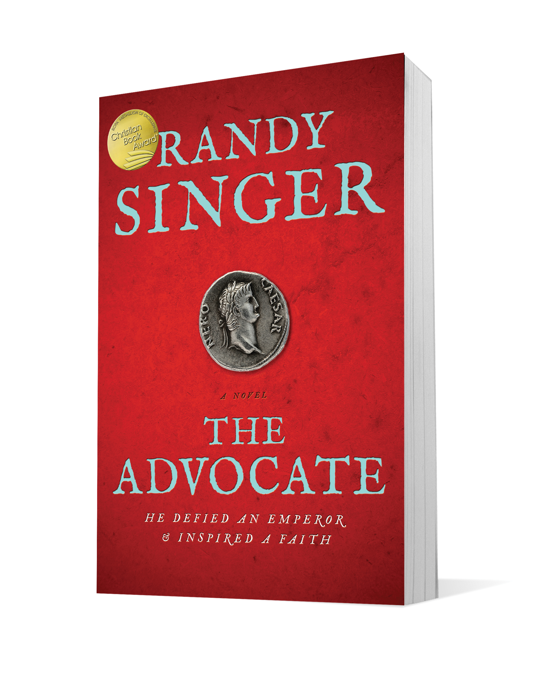 The award winning historical fiction novel The Advocate by bestselling Christian fiction author Randy Singer