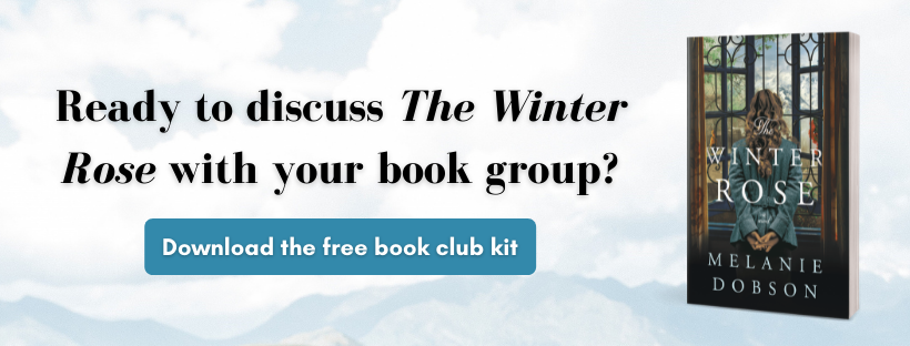 Download the free book club kit for The Winter Rose, a historical time-slip novel about resilience and strength in post World War II America
