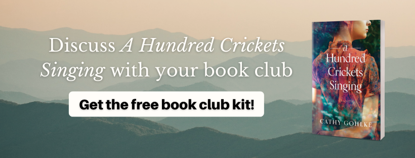 Get the free book club kit for the historical novel A Hundred Crickets Singing by bestselling, award-winning historical Christian fiction author Cathy Gohlke, author of the novel Night Bird Calling