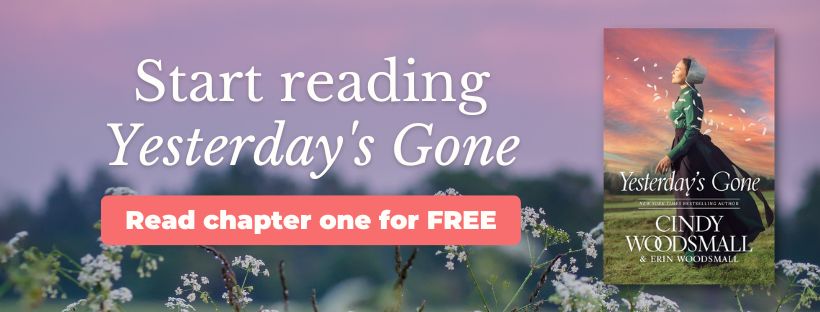Get the free book club kit for the new Amish fiction novel Yesterday's Gone by New York Times bestselling author Cindy Woodsmall and co-author Erin Woodsmall