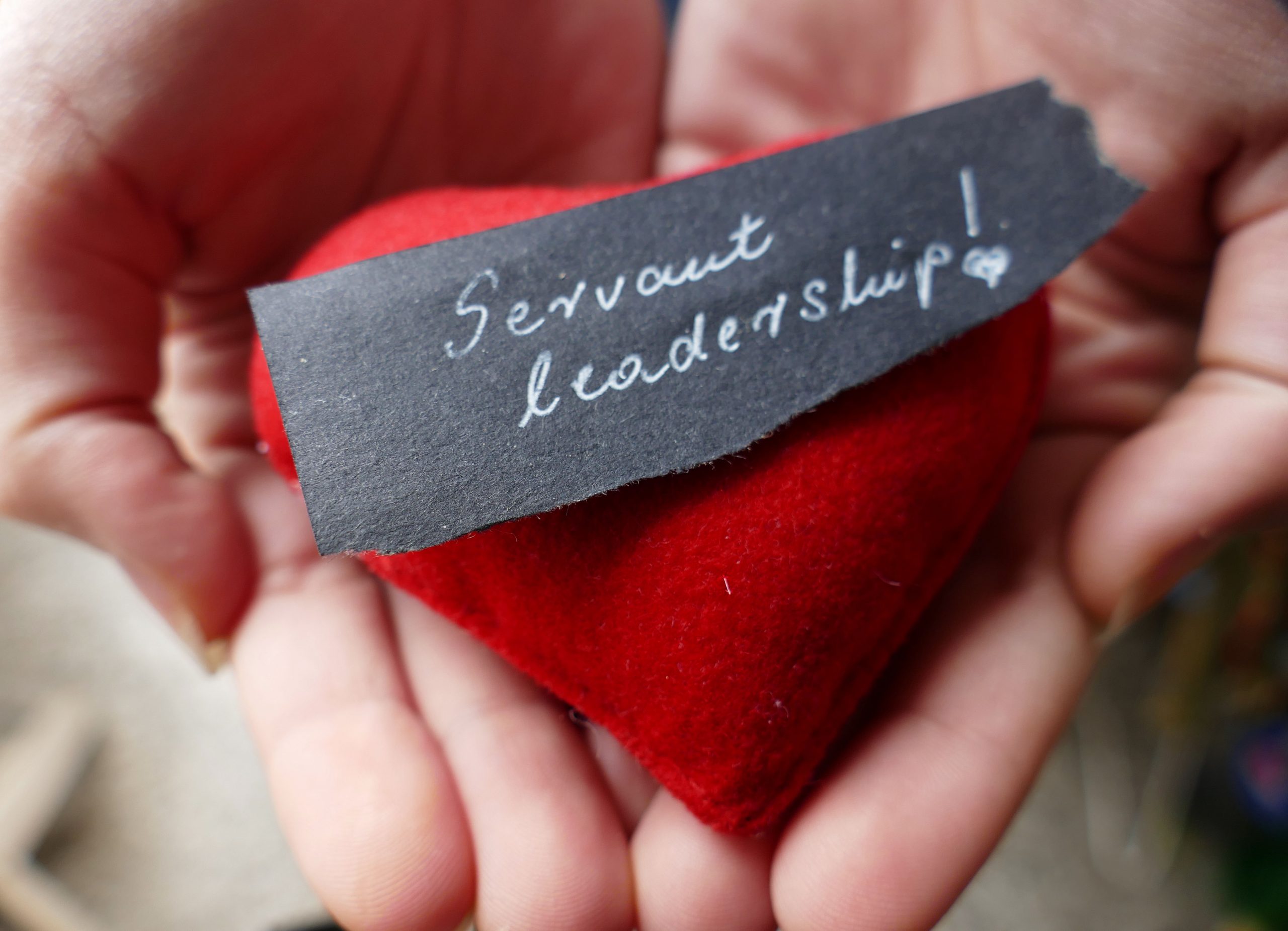 What was Jesus’ model of servant leadership?