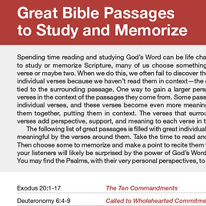 Inset view of a HelpFinder Bible passage from the NLT