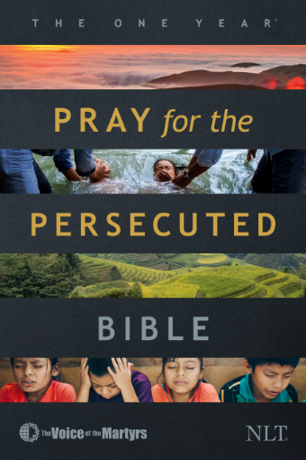 Cover of One Year Pray for Life Bible, by Tyndale House Publishers