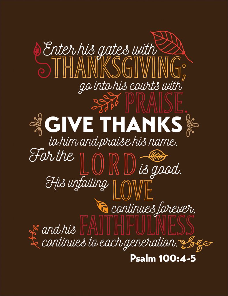 Free Thanksgiving Printable - The Arc