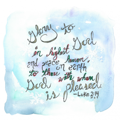 5 Free Printable Christmas Bible Verses - The Arc