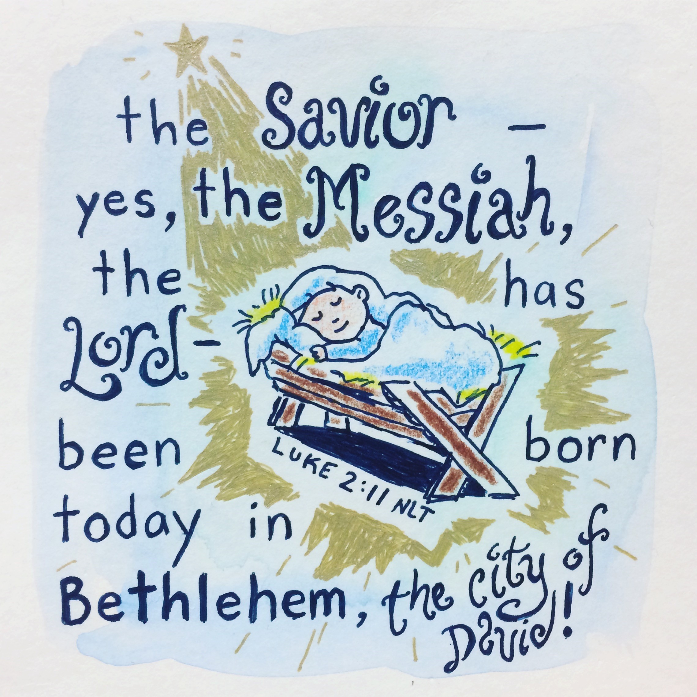 5 Free Printable Christmas Bible Verses - The Arc