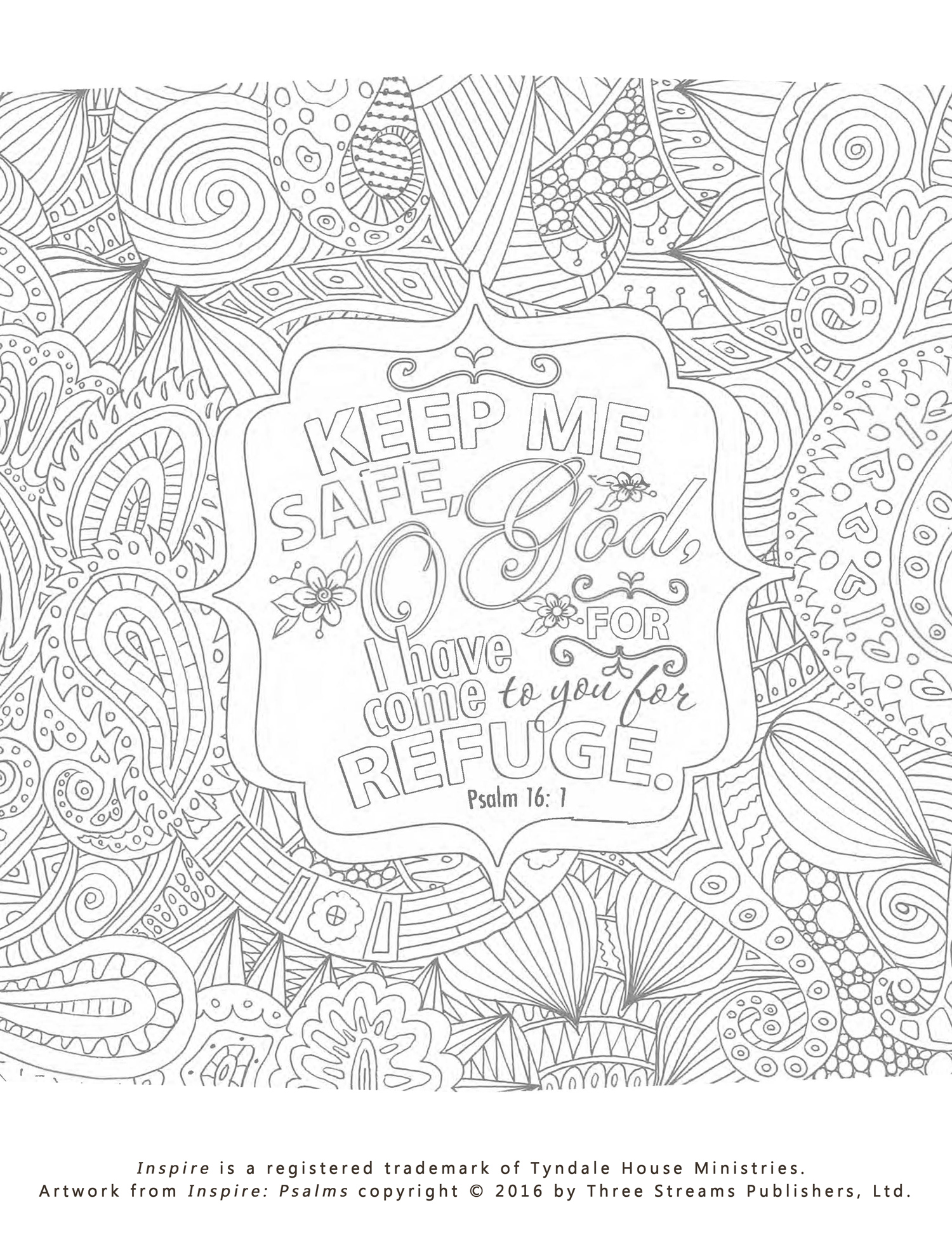 16+ My Bible Coloring Book