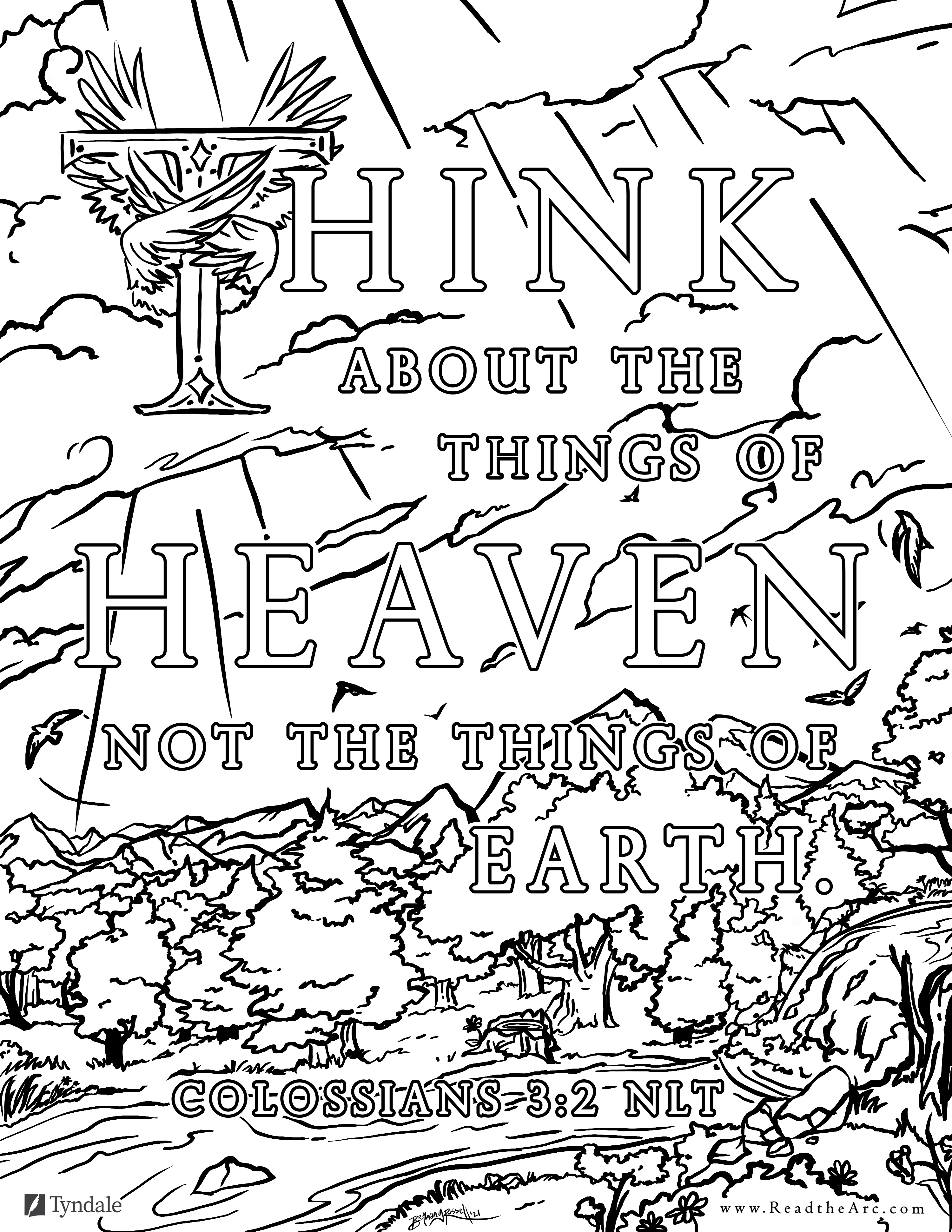 Free Bible Verse Art Coloring Page Fall Update   The Arc