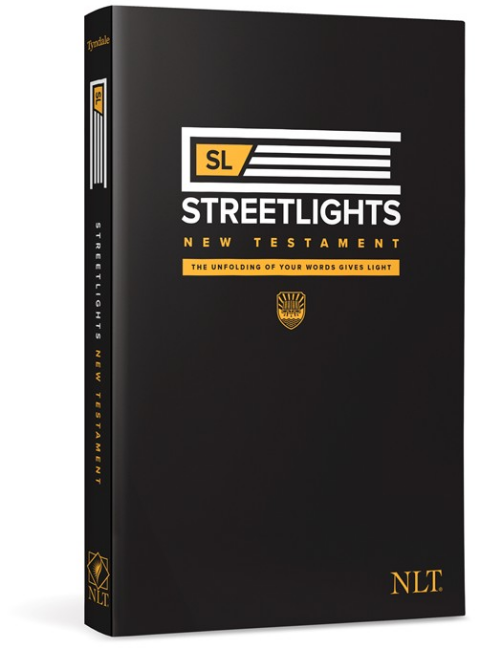 Cover of the Streetlights Bible from Tyndale House Publishers