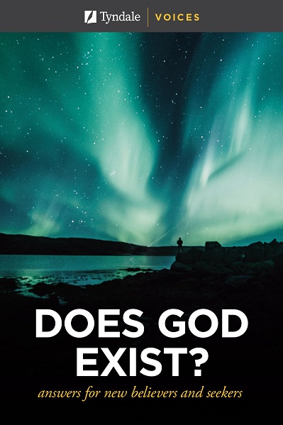 Cover image of Does God Exist? sampler from Tyndale Voices.