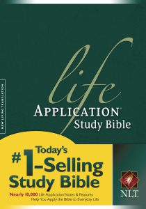 Front Cover image of the Life Application Study Bible. Best study Bibles.