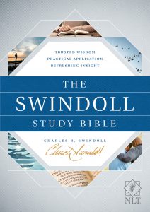 Front Cover image of the Swindoll Study Bible. Best study Bibles.