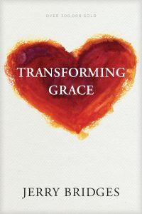 Front cover image of the book Transforming Grace, a recommended resource from this week's Unfolding Stories testimony podcast episode.